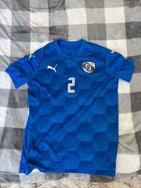 Youth Puma CG FC Soccer Jersey Blue